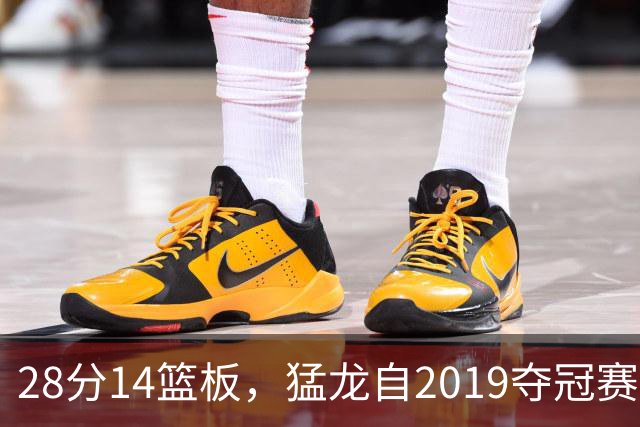28分14篮板，猛龙自2019夺冠赛季后首次开局两连胜